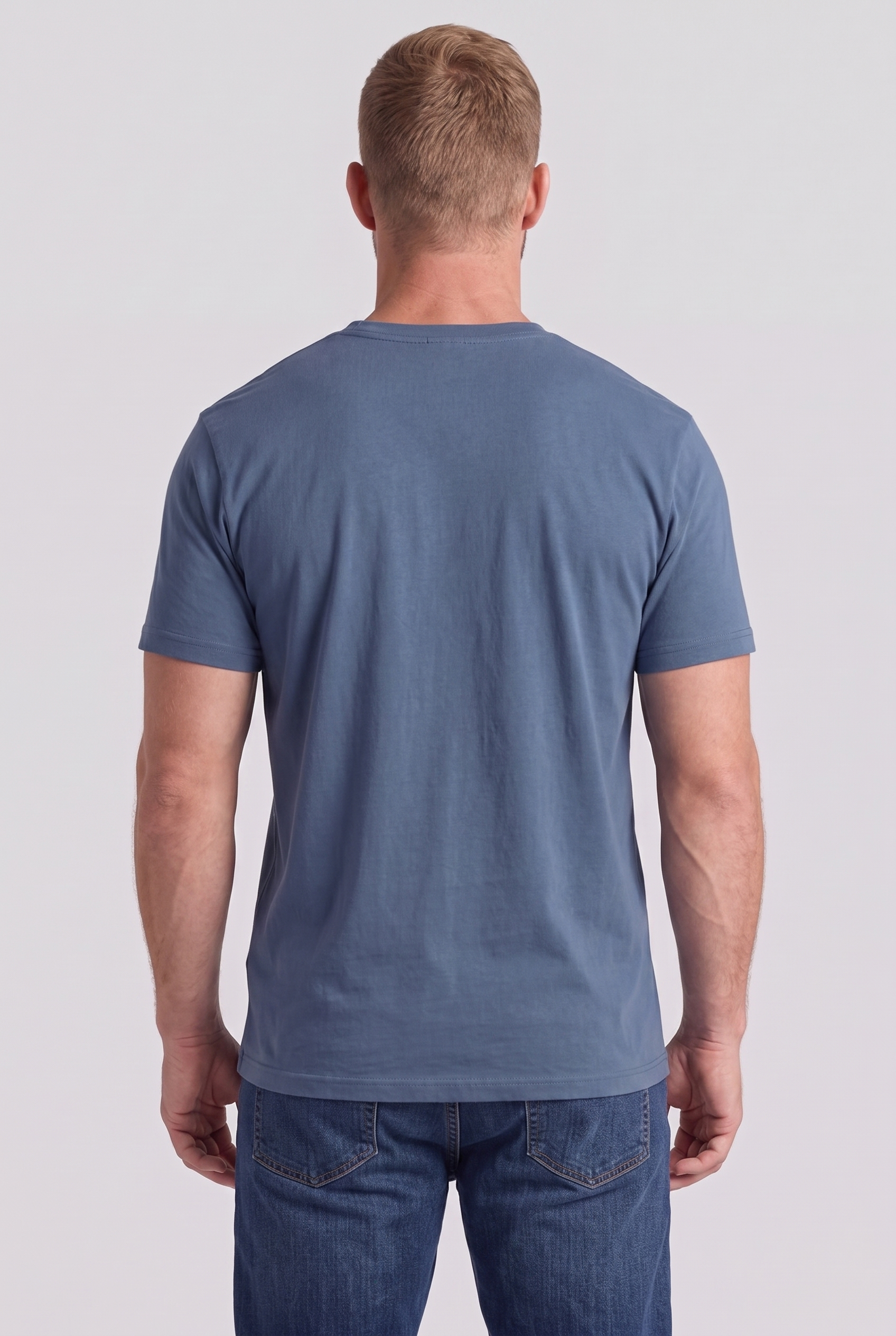 The Classic Long Tee : Blue