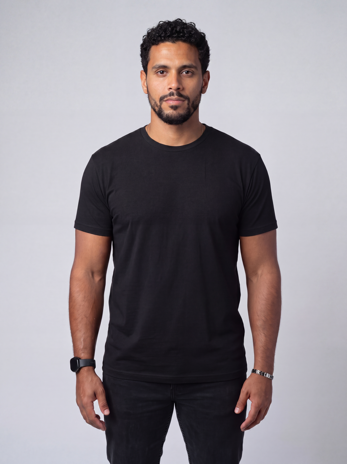 The Classic Long Tee : Black
