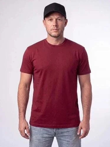 Big and Tall Blue Long Tee | Classic Long T-Shirt