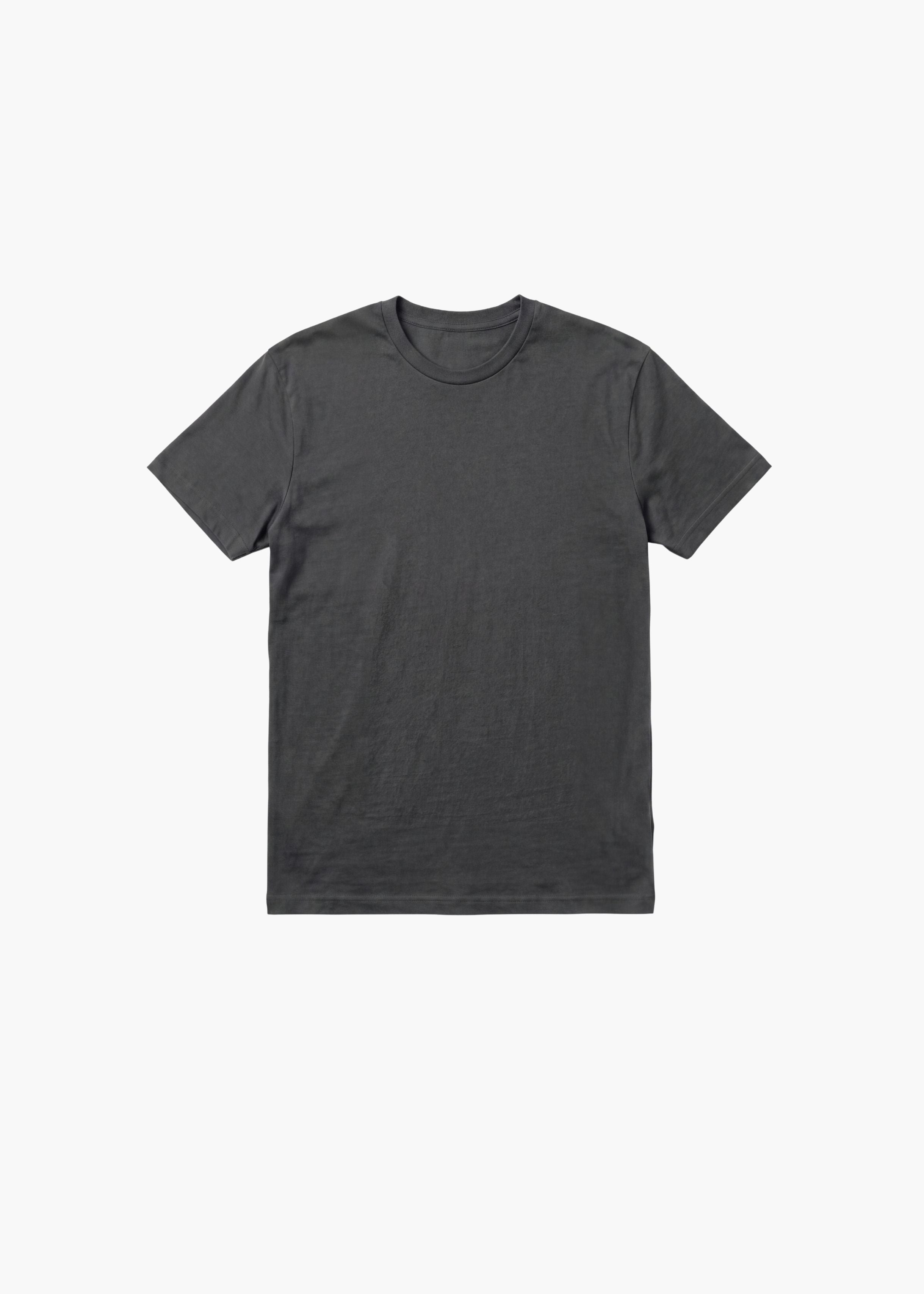 The Classic Long Tee : Charcoal