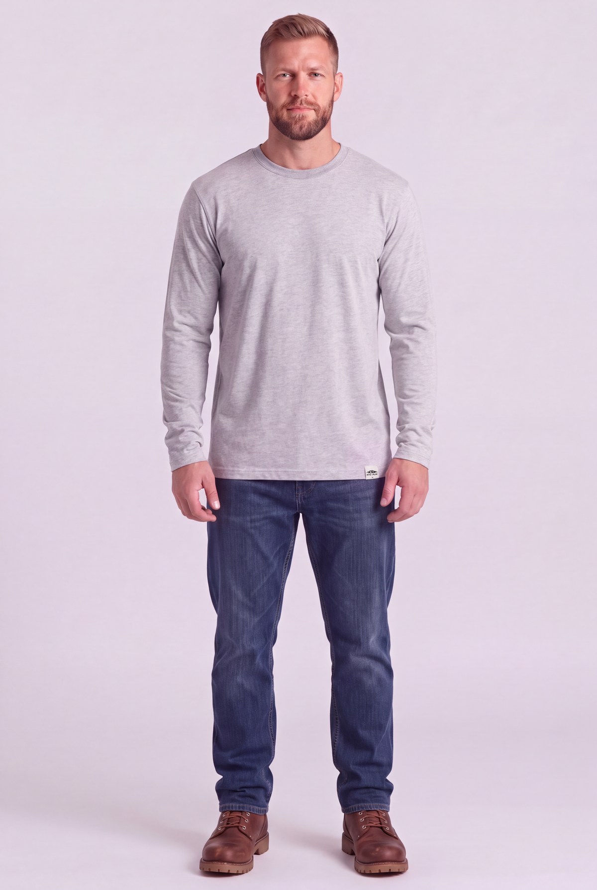 The long sleeve tees - Grey