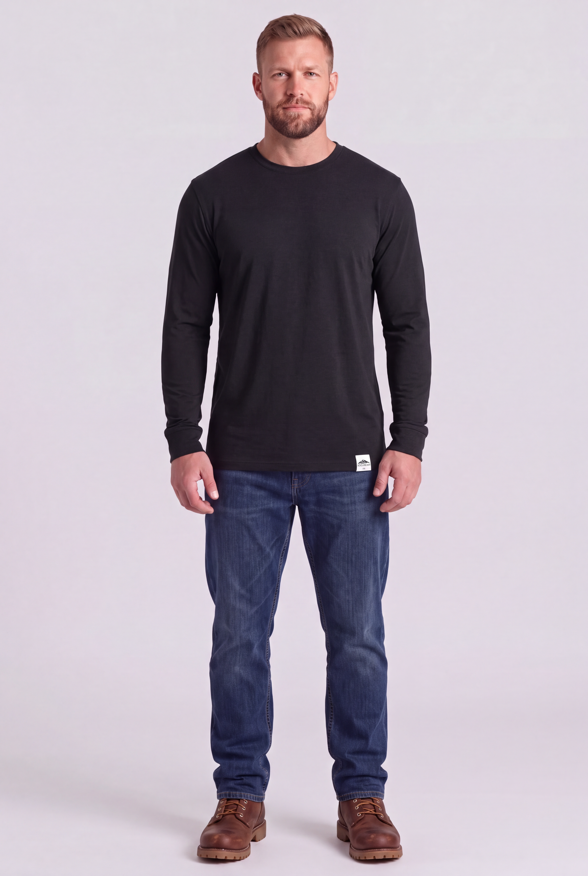 The long sleeve tees - Black