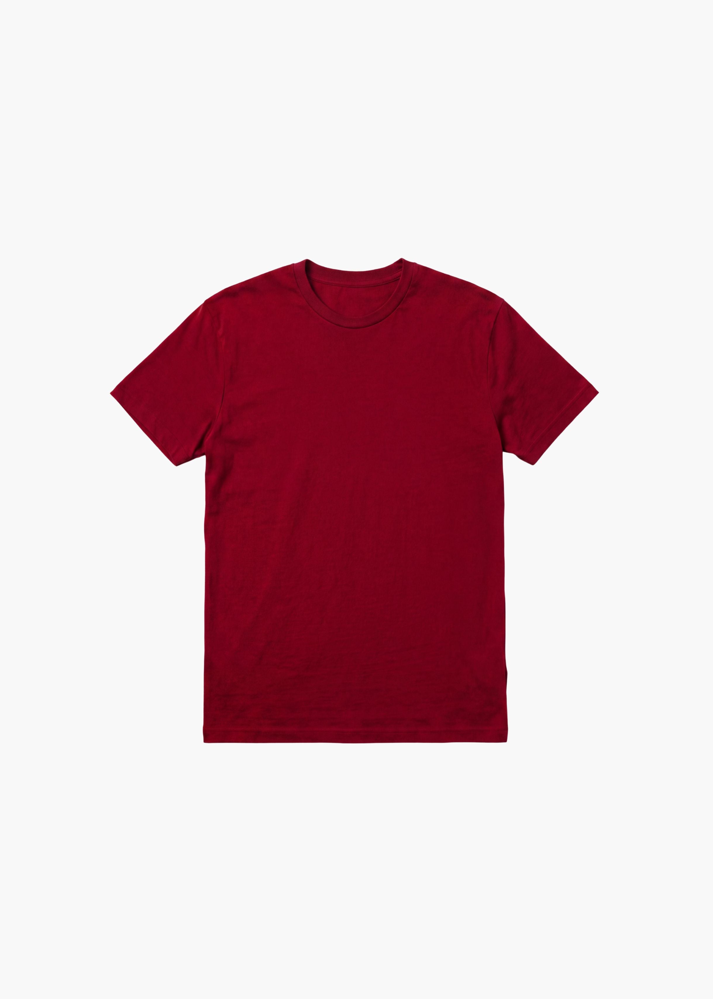 The Classic Long Tee : Scarlet
