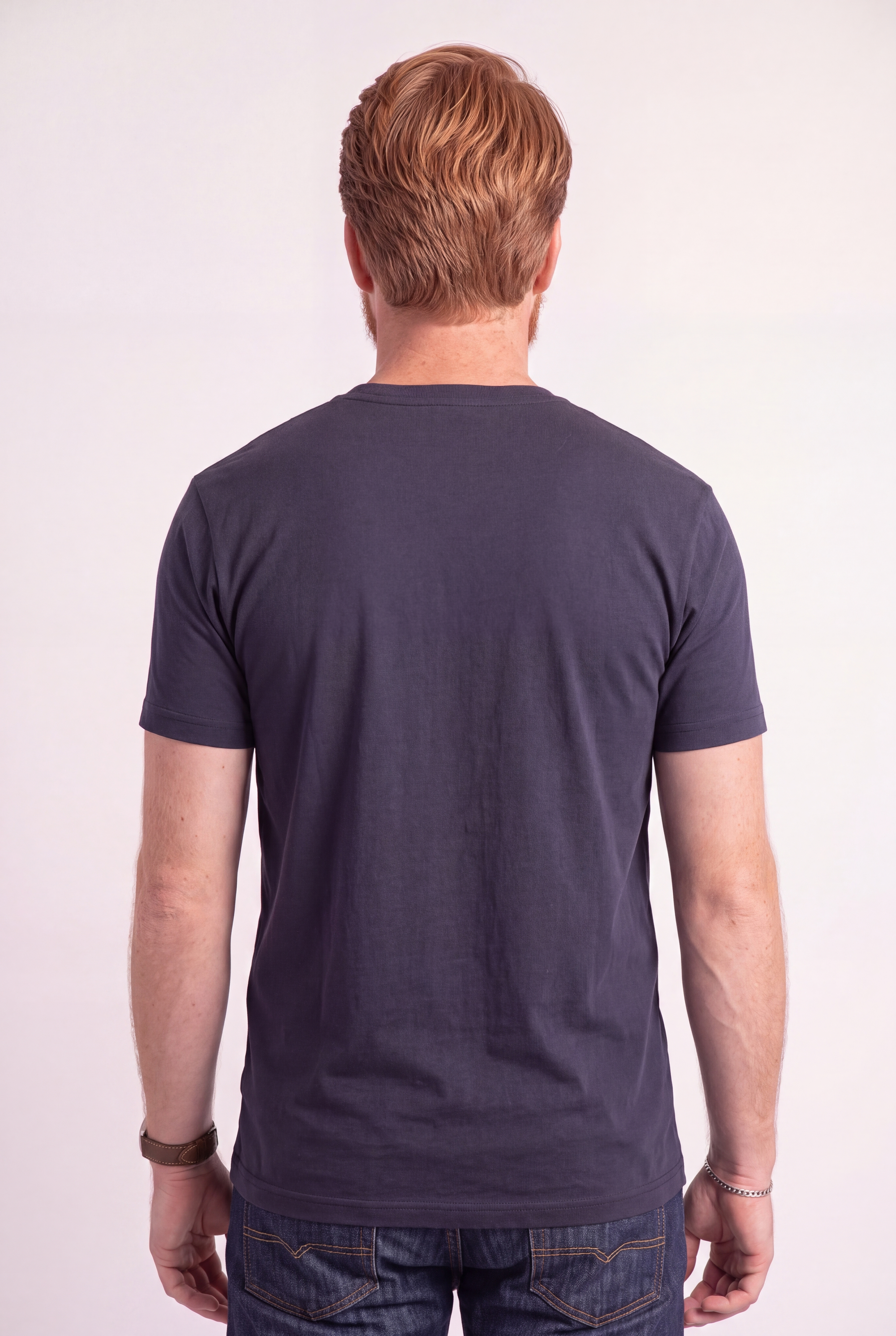 The Classic Long Tee : Navy